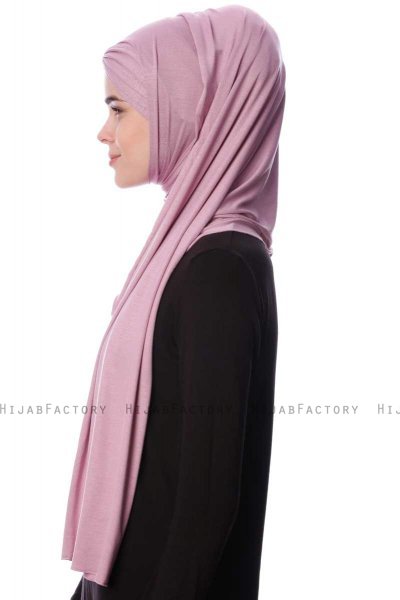Eslem - Hijab Pile Jersey Viola - Ecardin