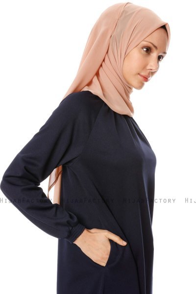 Esra - Vestito Blu Navy - Miss Halima