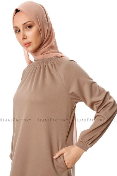Esra - Vestito Taupe - Miss Halima