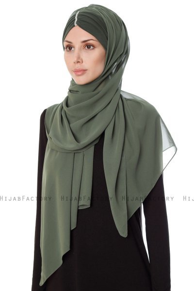 Evren - Chiffon Hijabte Cachi
