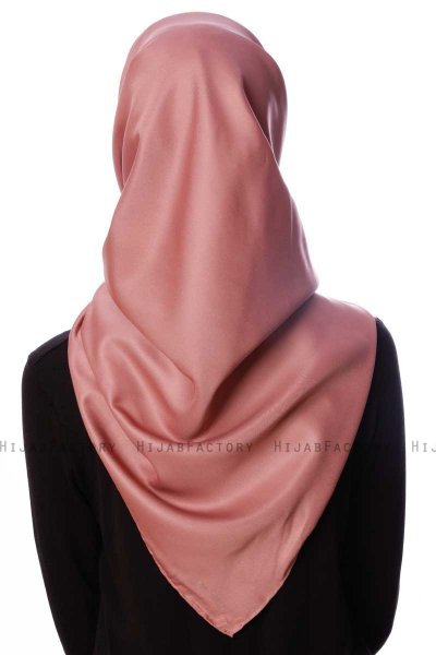 Eylul - Hijab Rayon Quadrato Rosa Antico