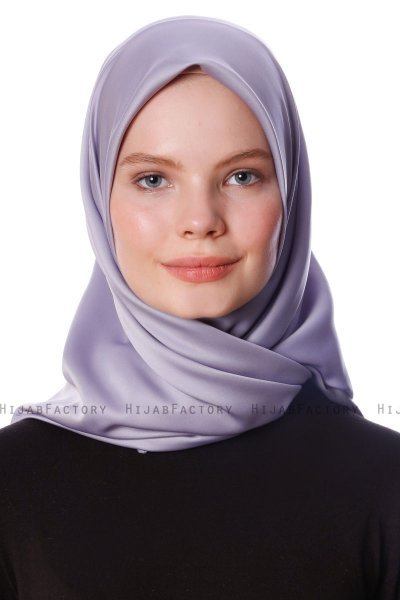Eylul - Hijab Rayon Quadrato Grigio