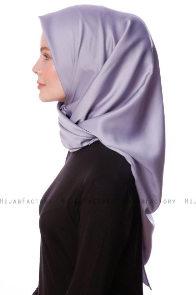Eylul - Hijab Rayon Quadrato Grigio