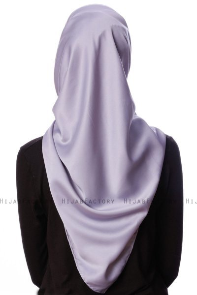 Eylul - Hijab Rayon Quadrato Grigio