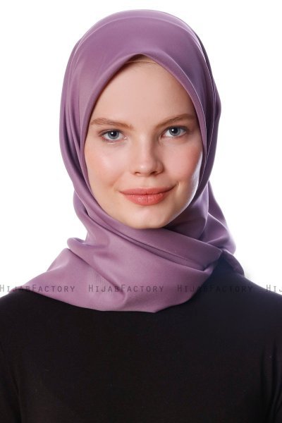 Eylul - Hijab Rayon Quadrato Viola