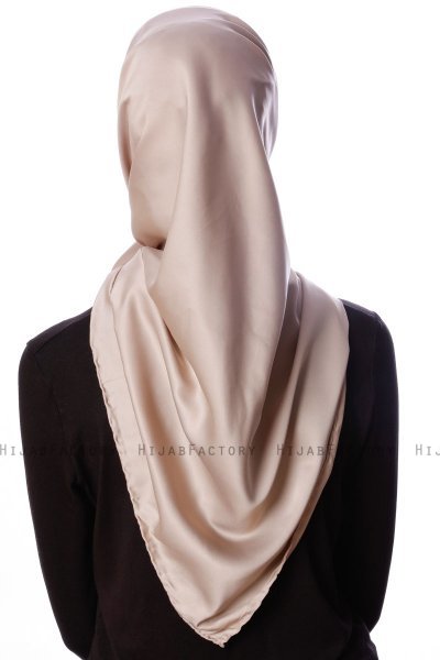 Eylul - Hijab Rayon Quadrato Taupe