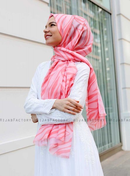 Famida - Hijab Fantasia Rosa - Sal Evi