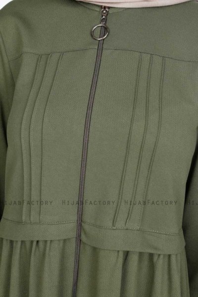 Farah Khaki Modest Abaya Miss Halima 280173b