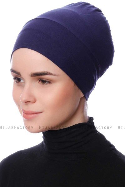 Fatma - Bonnet Blu Navy - Özsoy