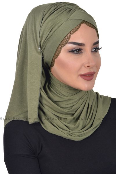 Filippa - Hijab Cotone Pratico Cachi - Ayse Turban