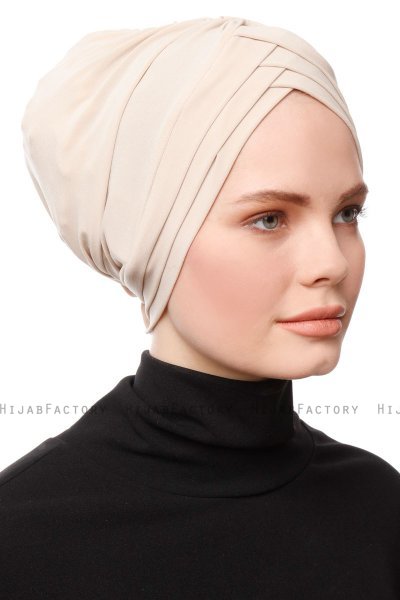Gamze - Turbante Beige