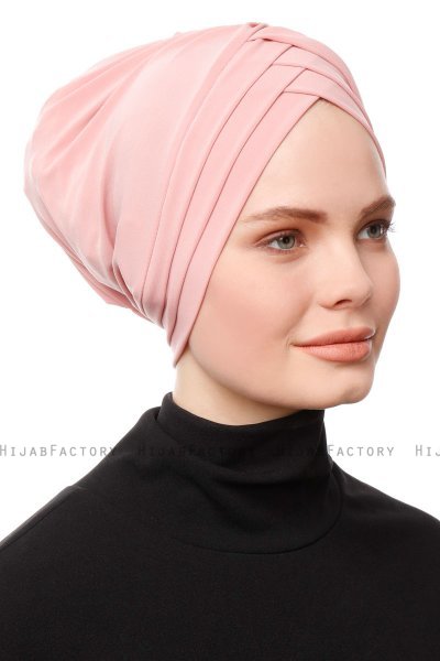 Gamze - Turbante Rosa Antico