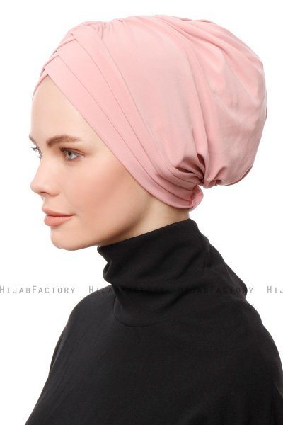 Gamze - Turbante Rosa Antico