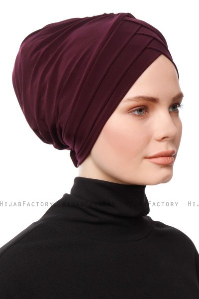 Gamze - Turbante Prugna