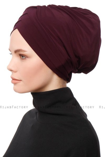 Gamze - Turbante Prugna