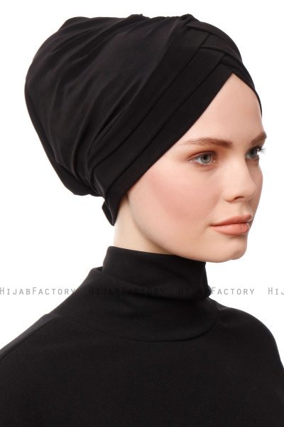 Gamze - Turbante Blu Navy