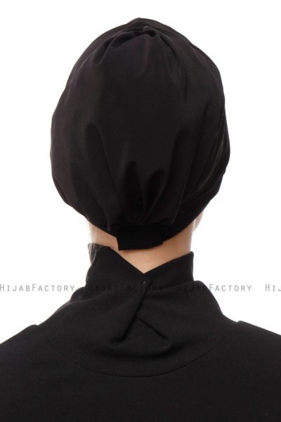 Gamze - Turbante Nero