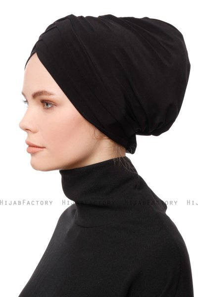 Gamze - Turbante Nero