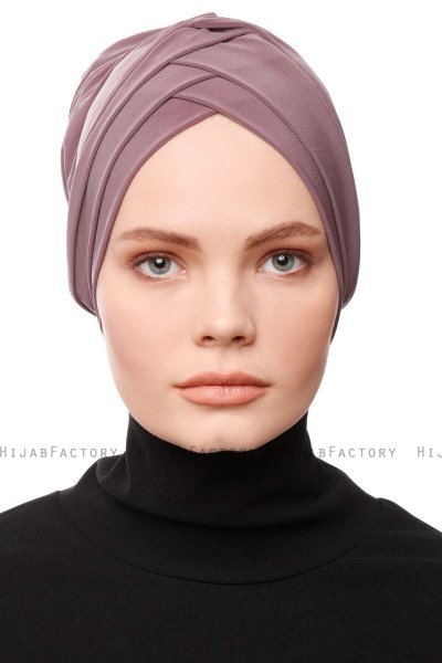 Gamze - Turbante Taupe