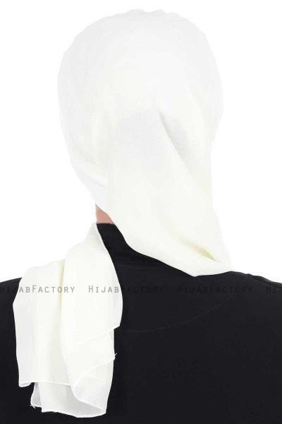 Gill - Hijab Pratico Creme & Creme