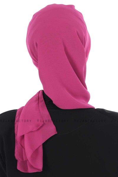 Gill - Hijab Pratico Fucsia & Fucsia