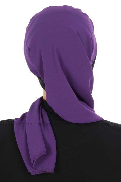 Gill - Hijab Pratico Viola & Nero