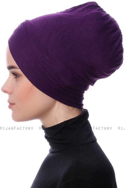 Guldin - Bonnet Viola Scuro - Ecardin