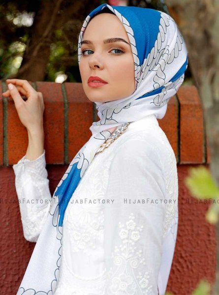 Dahab - Hijab Fantasia Blu - Sal Evi