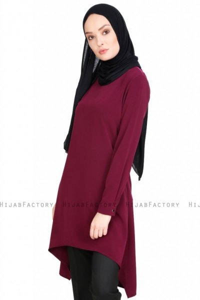 Hafsa Vinröd Tunika Miss Halima 280326b