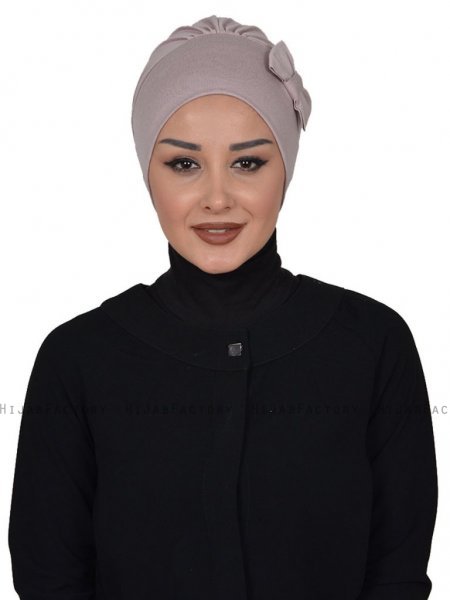 Halima Taupe Turban Ayse Turban 321715-2
