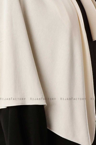Hande - Hijab Di Cotone Creme - Gülsoy