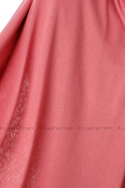 Hande - Hijab Di Cotone Rosa Antico - Gülsoy