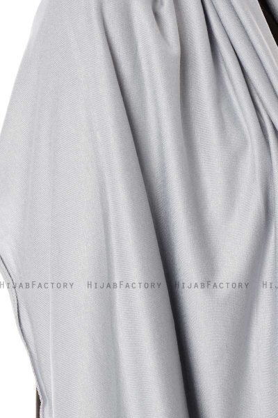 Hande - Hijab Di Cotone Grigio - Gülsoy