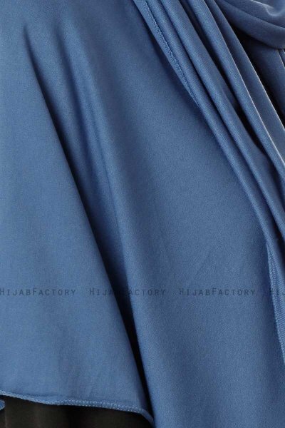 Hande - Hijab Di Cotone Indaco - Gülsoy