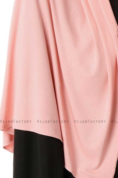 Hande - Hijab Di Cotone Salmone - Gülsoy