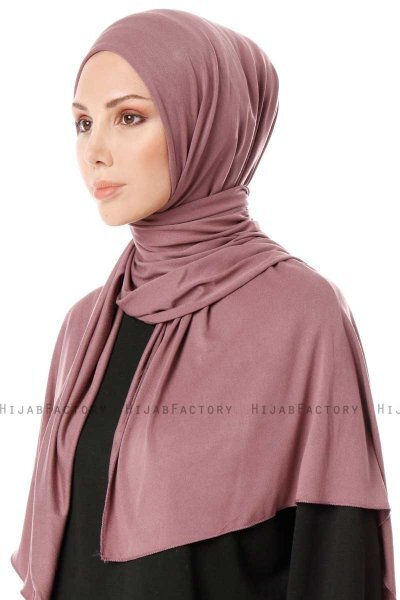 Hande - Hijab Di Cotone Viola Chiaro - Gülsoy