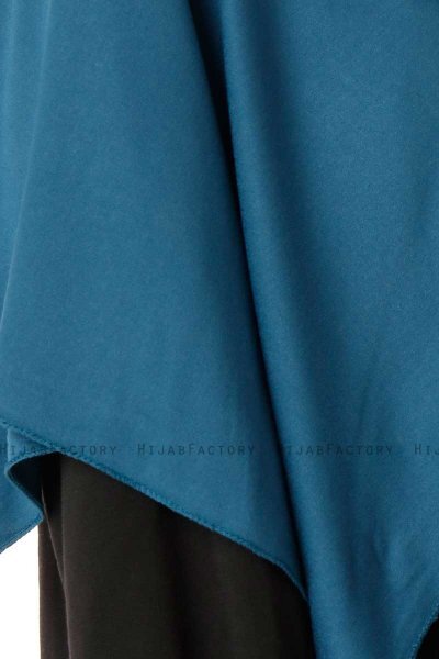 Hande - Hijab Di Cotone Blu Petrolio - Gülsoy