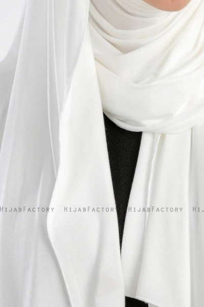 Hanfendy Creme Praktisk One Piece Hijab Sjal 201705-5