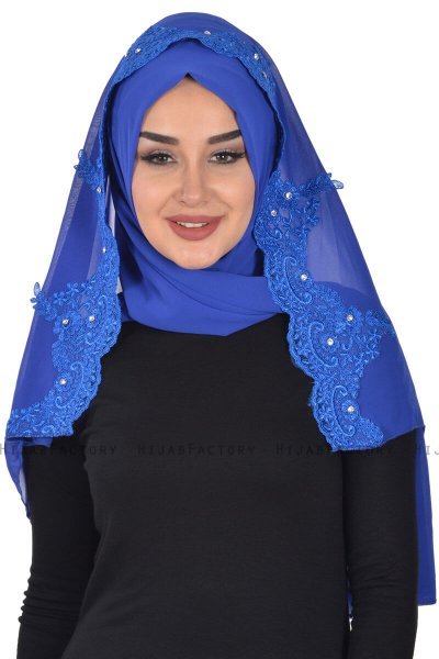 Helena - Hijab Pratico Blu - Ayse Turban