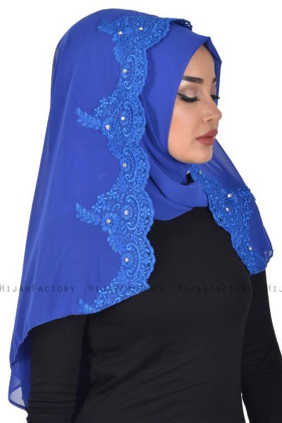 Helena - Hijab Pratico Blu - Ayse Turban