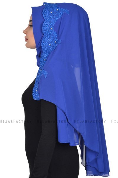 Helena - Hijab Pratico Blu - Ayse Turban