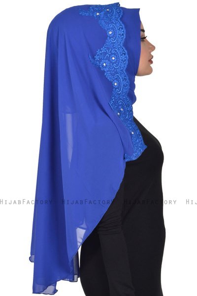 Helena - Hijab Pratico Blu - Ayse Turban