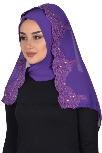 Helena - Hijab Pratico Viola - Ayse Turban