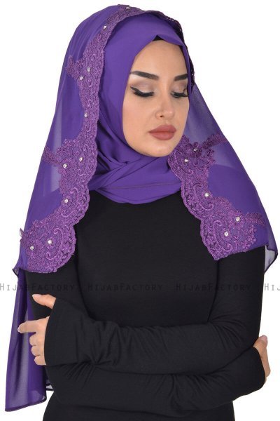 Helena - Hijab Pratico Viola - Ayse Turban