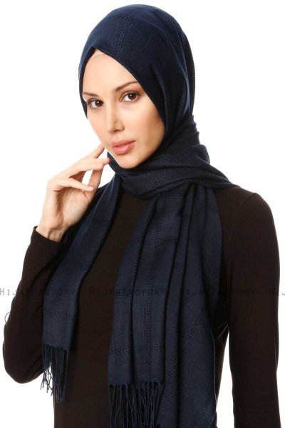 Huriye - Hijab Blu Navy - Özsoy