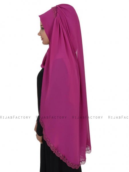 Ida Fuchsia Praktisk Hijab Ayse Turban 328508e