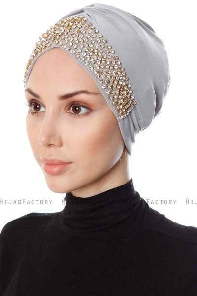 Irmak - Turbante Grigio Chiaro