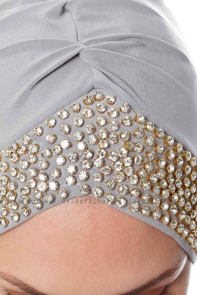 Irmak - Turbante Grigio Chiaro