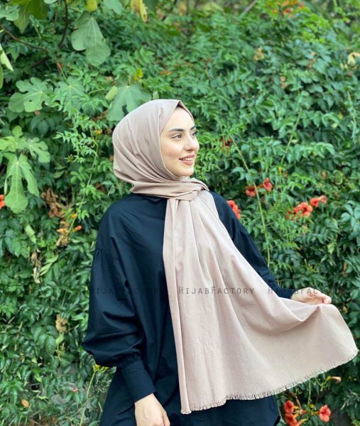 Jaeda - Hijab Cotone Taupe - Mirach