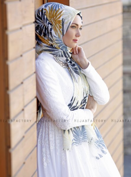 Dounia - Hijab Fantasia Mostarda